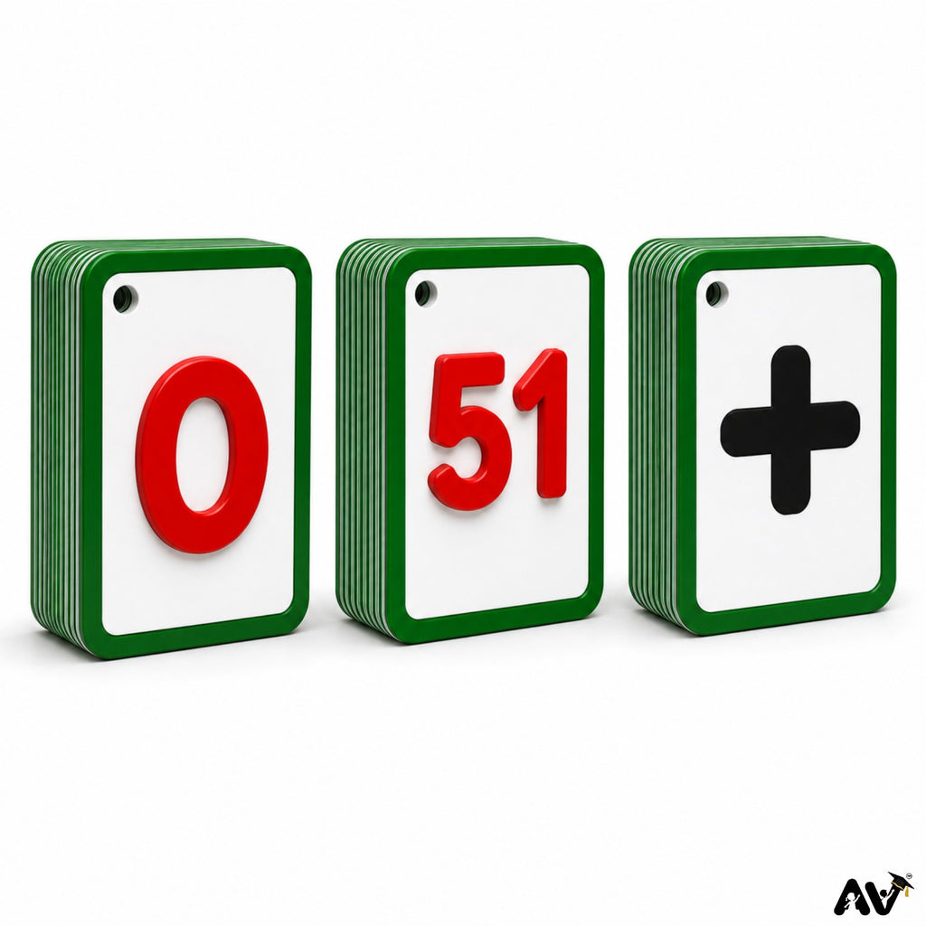 MATHS FLASHCARDS with U-links- Maths   0-100 numbers