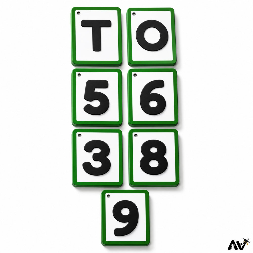 MATHS FLASHCARDS with U-links- Maths   0-50 numbers