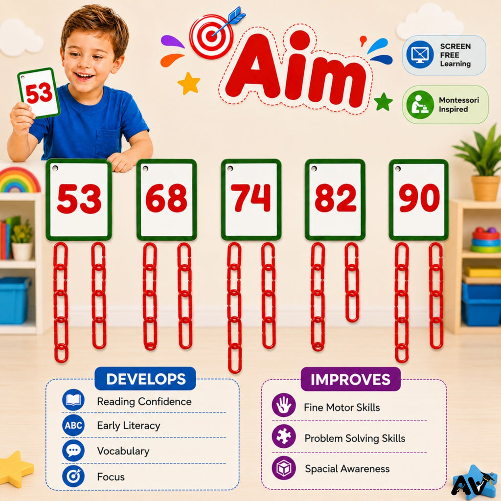 MATHS FLASHCARDS with U-links- Maths   0-100 numbers