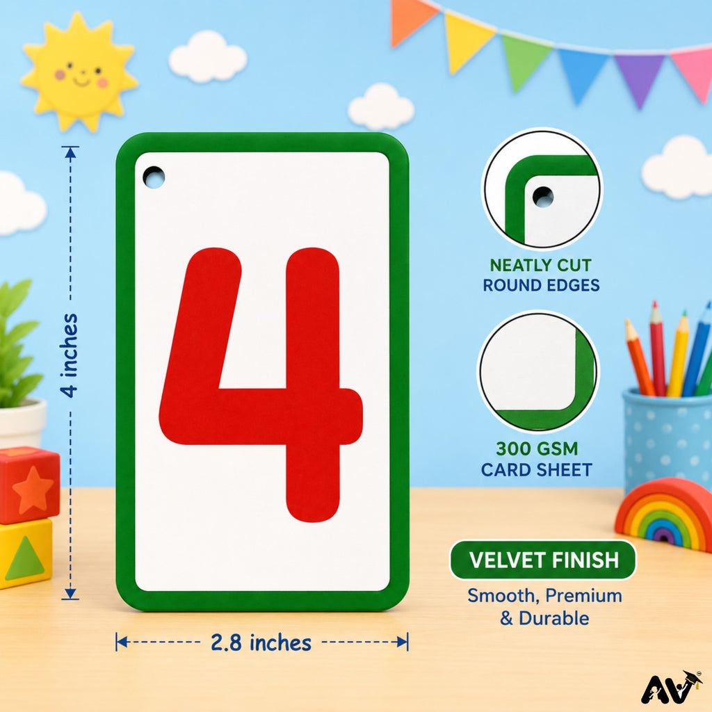 MATHS FLASHCARDS with U-links- Maths   0-50 numbers
