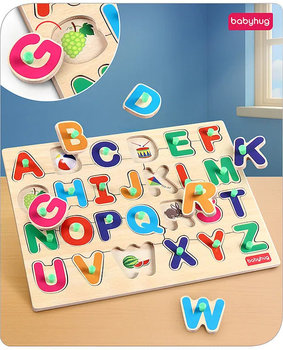 Capital Alphabet Wooden Board puzzle